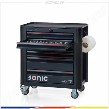 Preview: Sonic Werkstattwagen NEXT S7 / 140-​tlg.